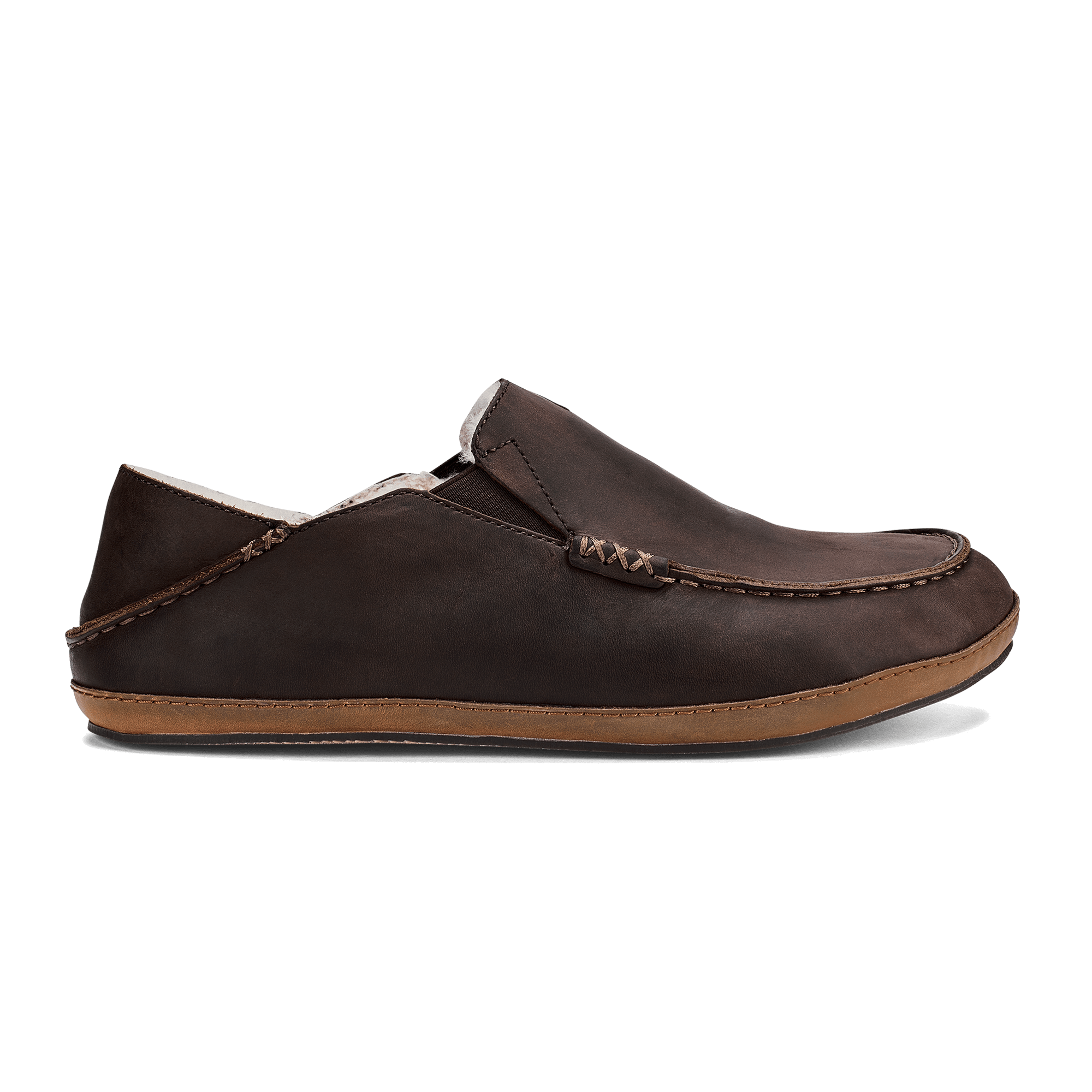 Molo?? Slipper - Dark Wood